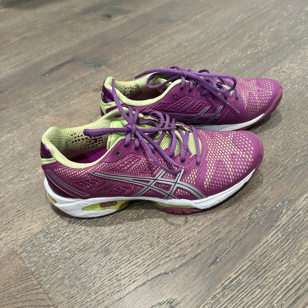 Asics Gel Solution Speed Pink/Green
